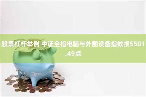 股票杠杆举例 中证全指电脑与外围设备指数报5501.49点